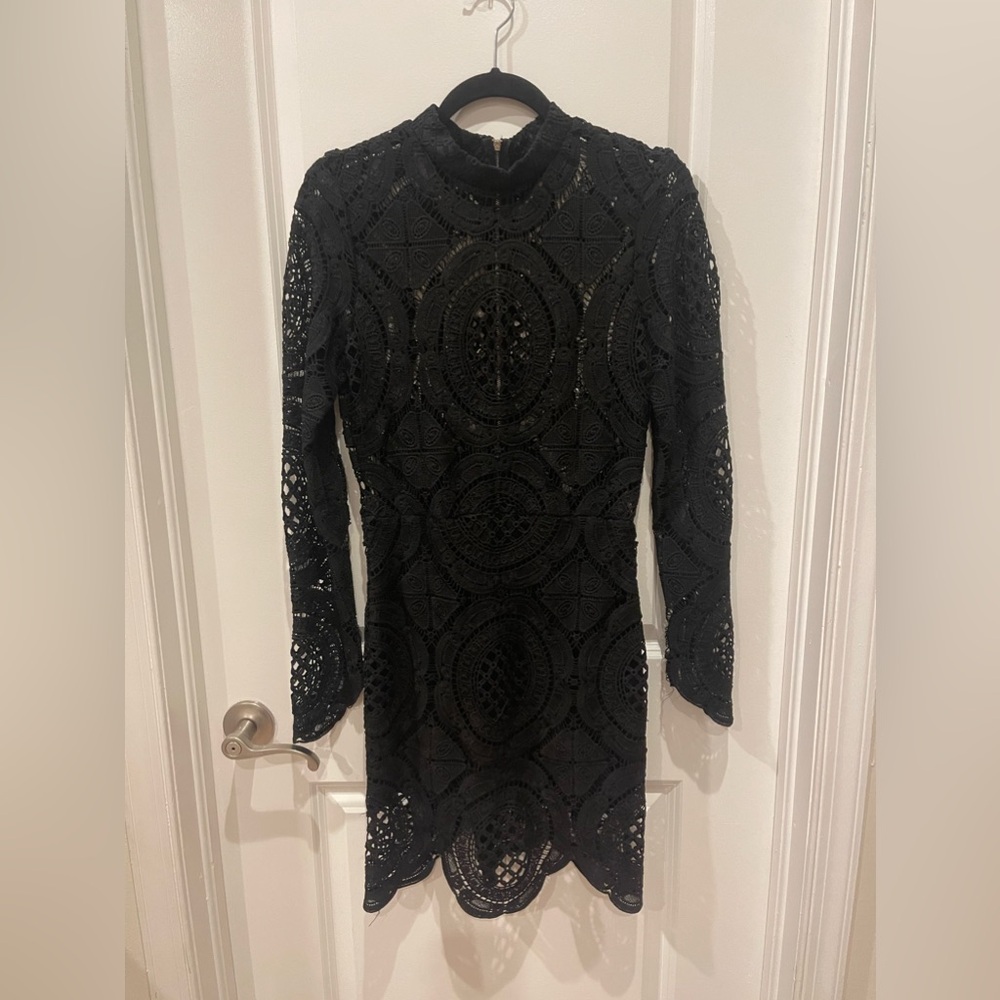 Hot Miami Styles Crochet inspired dress